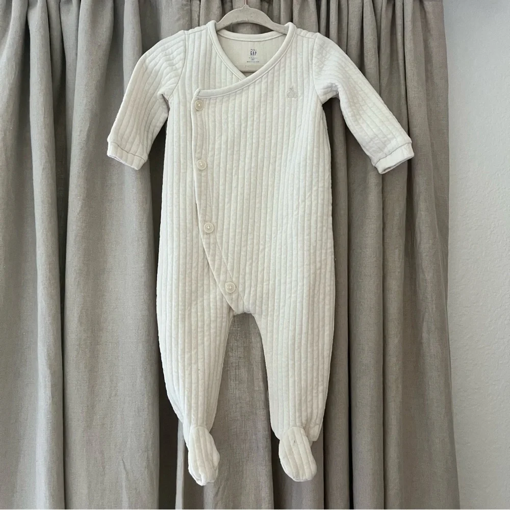 Baby Gap warm footie pajama one piece
